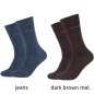 Preview: Camano Unisex Ca-Soft Cotton Socks ohne Gummidruck 8 Paar