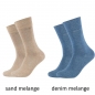 Preview: Camano Unisex Ca-Soft Cotton Socks ohne Gummidruck 8 Paar
