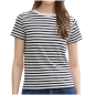 Preview: Tom Tailor Damen T-Shirt Streifen mit Boat Neck