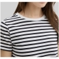 Preview: Tom Tailor Damen T-Shirt Streifen mit Boat Neck