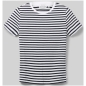 Preview: Tom Tailor Damen T-Shirt Streifen mit Boat Neck