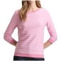 Preview: Tom Tailor Denim Damen Sweatshirt mit Raffarm & Streifenmuster