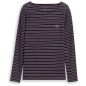 Preview: Tom Tailor Damen langarm Shirt mit Herz-Stickerei Longsleeve