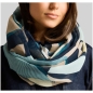 Preview: Tom Tailor Damen Loop-Schal mit Muster