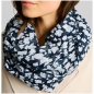 Preview: Tom Tailor Damen Loop-Schal mit Muster