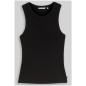 Preview: Tom Tailor Damen Top mit Rippstruktur Slim Fit