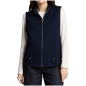Preview: Tom Tailor Damen Sweatweste mit Stehkragen Scuba