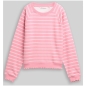 Preview: Tom Tailor Damen Sweatshirt mit gewellten Rippbündchen