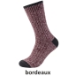 Preview: Camano Unisex Socken Warm & Cozy 1 Paar Mouline Boot