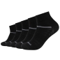 Preview: Camano Unisex Quarter Socken 5 Paar Mesh Ventilation