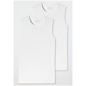 Preview: Schiesser Herren Unterhemden 95/5 2er Pack Tanktops Organic Cotton