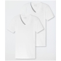 Preview: Schiesser Herren halbarm Unterhemden 95/5 2er Pack Shirts kurzarm Organic Cotton