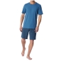 Preview: Schiesser Herren kurzer Schlafanzug Casual Essentials