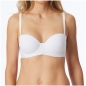 Preview: Schiesser Damen Bandeau-BH Unique Micro mit abnehmbaren Trägern