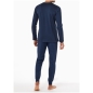 Preview: Schiesser Herren langer Schlafanzug Casual Essentials Pyjama lang