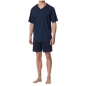 Preview: Schiesser Herren kurzer Schlafanzug Karos Comfort Essentials