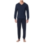 Preview: Schiesser Herren langer Schlafanzug Karos Comfort Essentials