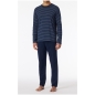 Preview: Schiesser Herren langer Schlafanzug Casual Essentials