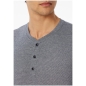 Preview: Schiesser Herren langer Schlafanzug mit Knopfleiste Casual Essentials