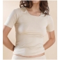 Preview: Nina von C. Damen halbarm Unterhemd Skin Love Shirt 1/4 Arm Modal/Seide