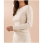 Preview: Nina von C. Damen langarm Unterhemd Skin Love Shirt 1/1 Arm Modal/Seide