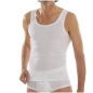 Preview: Comazo Platin Herren Hemd ohne Arm Feinripp
