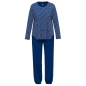Preview: Ammann Damen langer Schlafanzug Fashion Pyjama lang