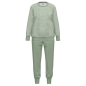 Preview: Ammann Damen langer Schlafanzug Nightwear Frottee Pyjama lang