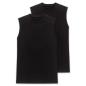 Preview: Schiesser Herren Unterhemden Essentials 2er Pack American Shirts Tank Tops