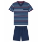 Preview: ESGE Herren kurzer Schlafanzug Fashion Pyjama kurz
