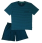 Preview: ESGE Herren kurzer Schlafanzug Fashion Pyjama kurz