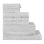 Preview: Living Dreams Frottiertuch Luxus silber