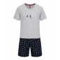 Preview: Cito Herren kurzer Schlafanzug Cotton Pure Fashion Pyjama kurz