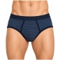 Preview: Ammann Herren Slips mit Eingriff Jeans 2er Pack