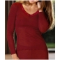 Preview: Nina von C. Wool Silk Langarm-Shirt Merinowolle/Seide