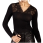 Preview: Nina von C. Wool Silk Deluxe Langarm-Shirt Merinowolle/Seide