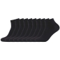 Preview: Camano Unisex Quarter Socken 9 Paar Ca-Soft ohne Gummidruck Bio-Cotton