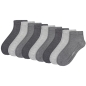 Preview: Camano Unisex Quarter Socken 9 Paar Ca-Soft ohne Gummidruck Bio-Cotton