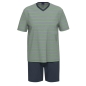 Preview: Ammann Herren kurzer Schlafanzug Fashion Pyjama kurz