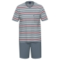 Preview: Ammann Herren kurzer Schlafanzug Fashion Pyjama kurz