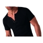 Preview: Cito Herren halbarm Unterhemd Knopfleiste Cotton Pure Shirt 1/2 Arm
