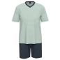 Preview: Ammann Herren kurzer Schlafanzug Fashion Pyjama kurz