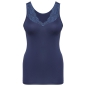 Preview: Conta Damen Unterhemd mit Spitze Modal Achselhemd