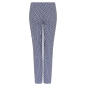 Preview: Robell Damen Hose Marie Slim fit mit Alloverprint