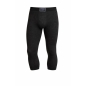 Preview: Esge Herren 3/4 lange Unterhose Jeans Feinripp mit Eingriff