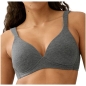 Preview: Naturana Soft-BH ohne Bügel The Wednesday mit Schale