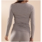 Preview: Nina von C. Damen langarm Unterhemd Thermo Modal/Baumwolle Shirt 1/1 Arm