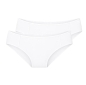 Preview: Pompadour Damen Hüftslips Cotton Light 2er Pack