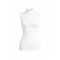 Preview: Pompadour Damen Unterhemd Intime Shirt ohne Arm mit Stehkragen Micro Modal