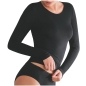 Preview: Pompadour Damen langarm Unterhemd Intime 1/1 Arm Shirt Micro Modal
